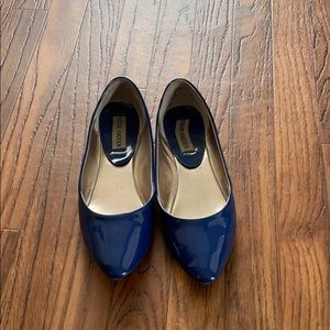 Jewel tone Blue Steve Madden flats